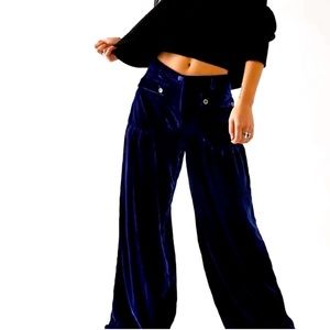 NWOT Free People Velvet Lotus Pant Size 25